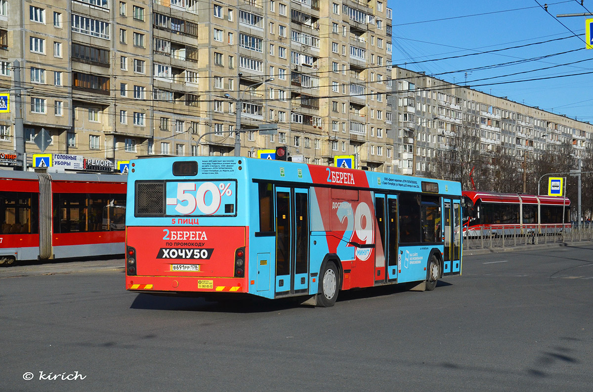 Санкт-Петербург, МАЗ-103.485 № В 691 РР 178