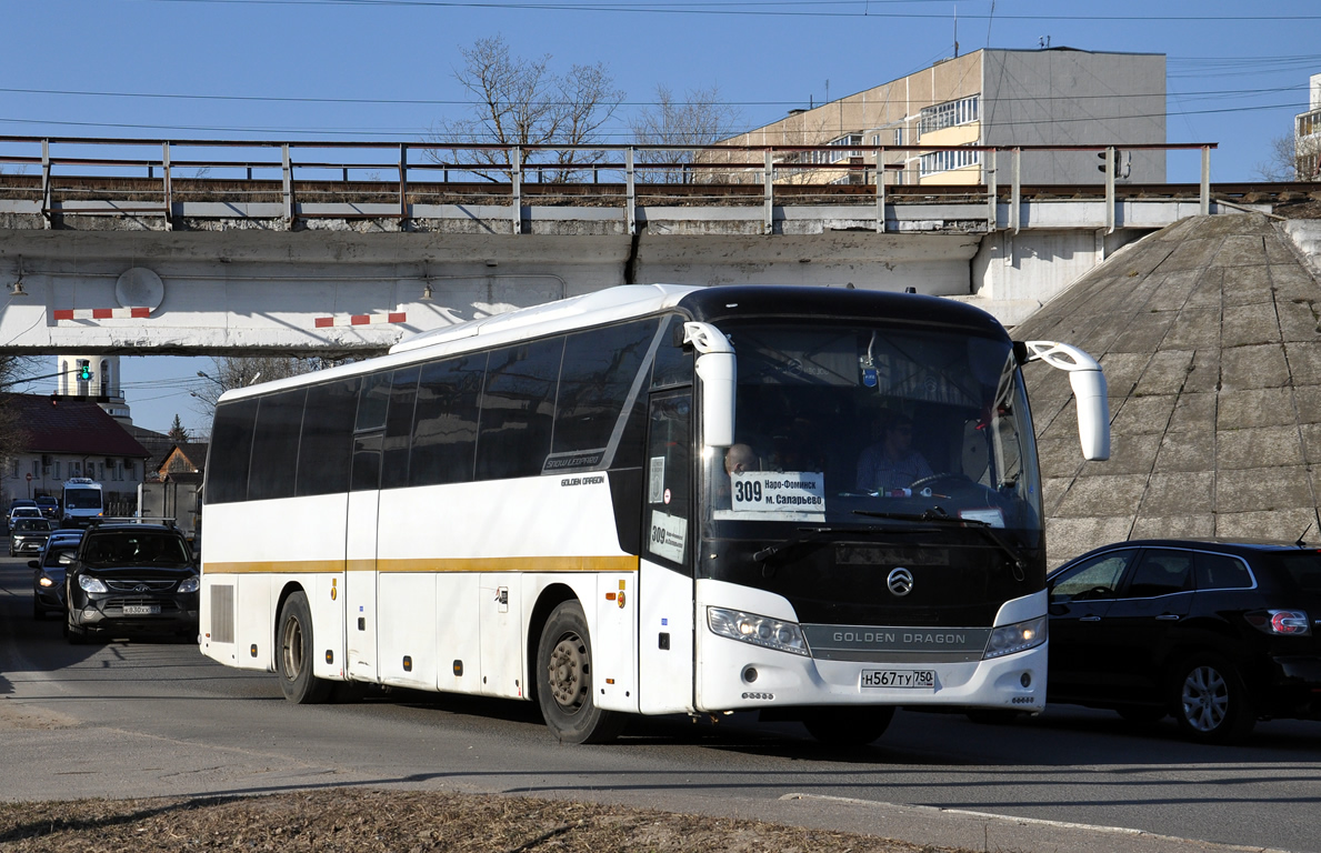 Московская область, Golden Dragon XML6127JR Snow Leopard № Н 567 ТУ 750