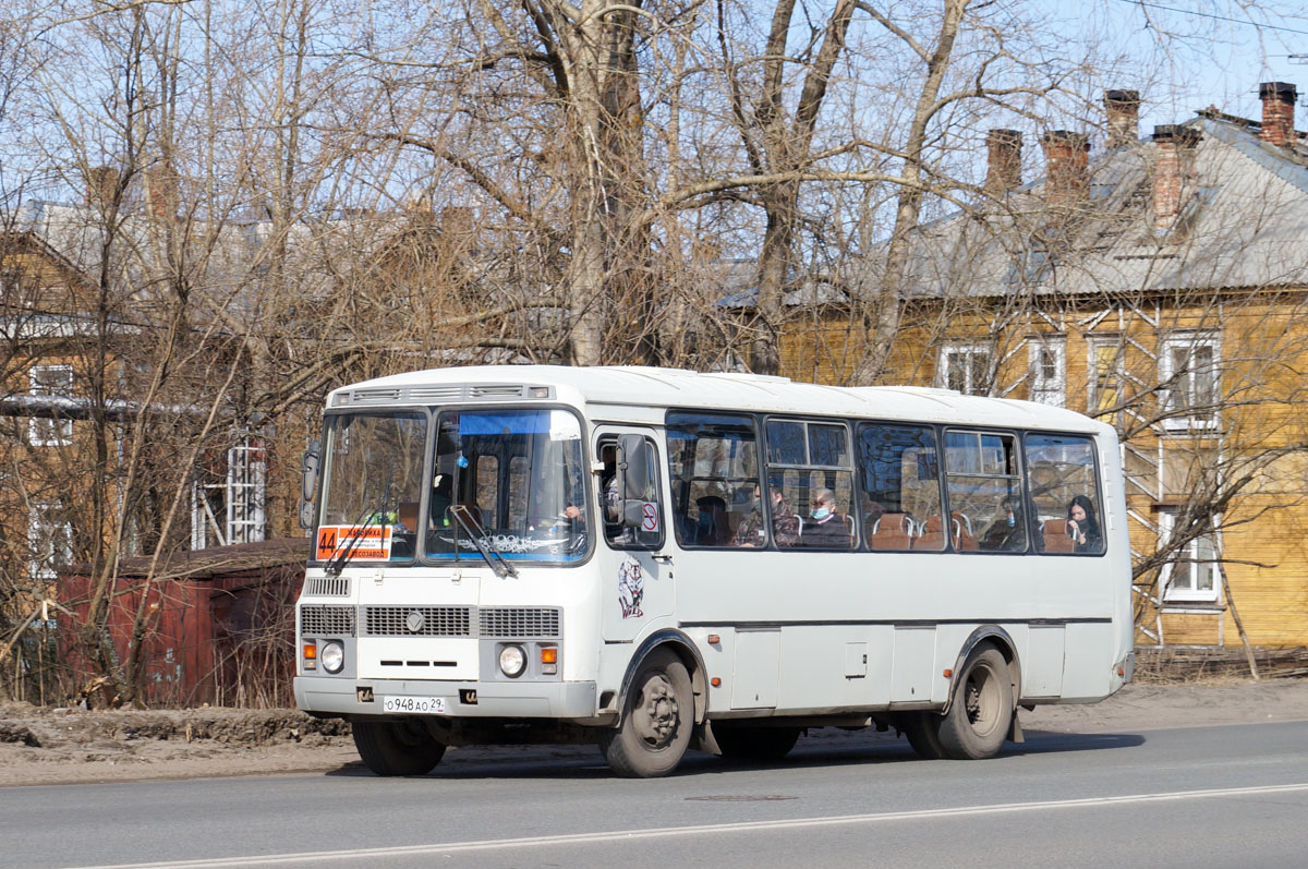 Архангельская область, ПАЗ-4234 № О 948 АО 29