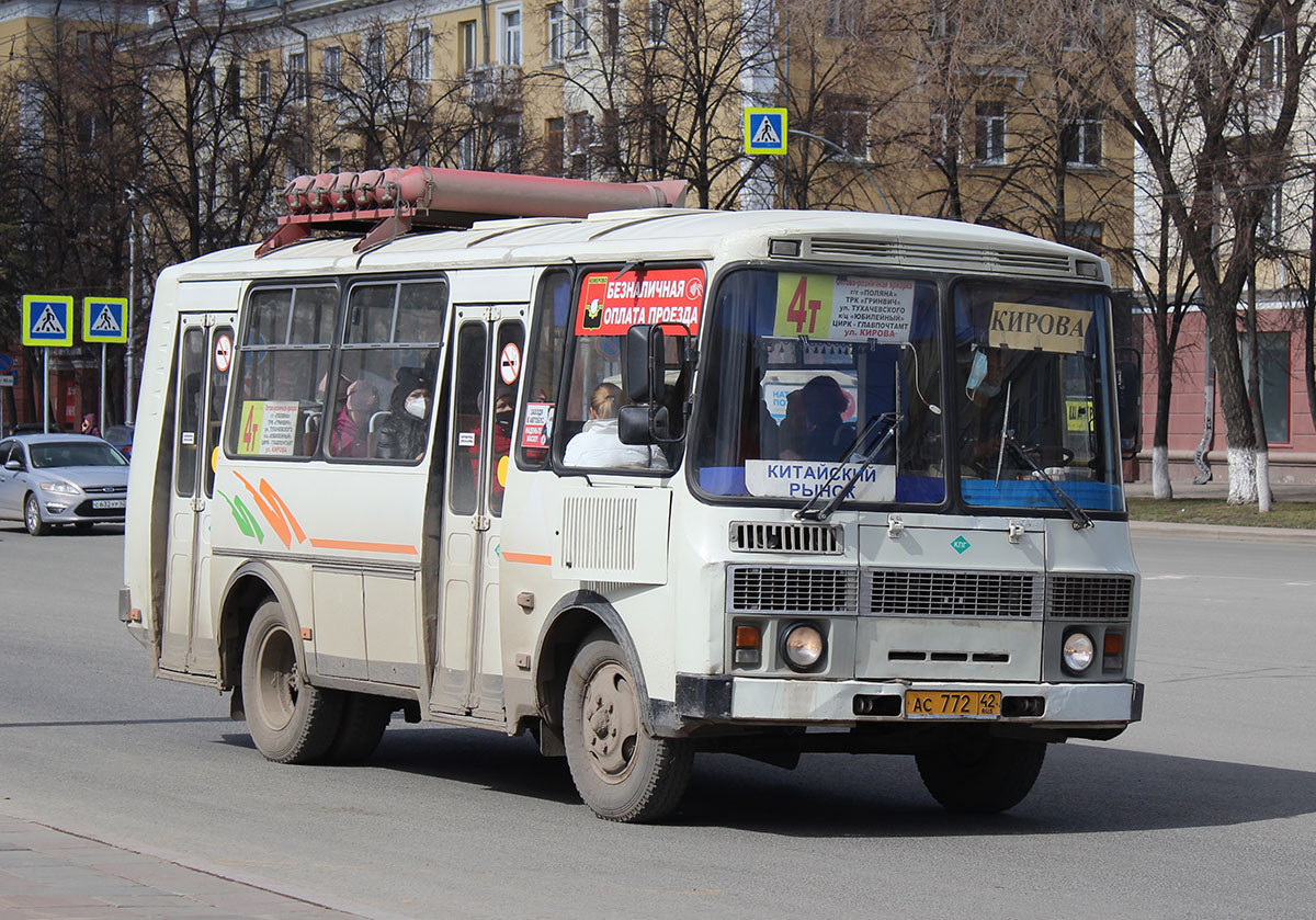 Кемеровская область - Кузбасс, ПАЗ-32054 № 414