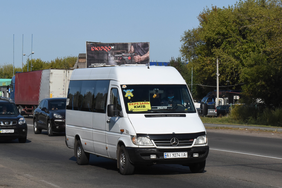 Киевская область, Mercedes-Benz Sprinter W903 311CDI № AI 9274 IA