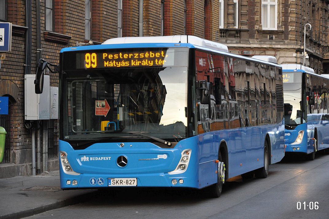 Vengrija, Mercedes-Benz Conecto III Nr. SKR-827