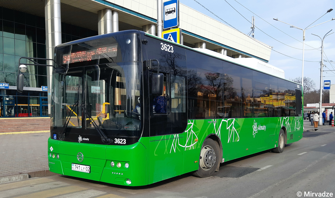 Алматы, Golden Dragon XML6125CN (Hyundai Trans Auto) № 3623