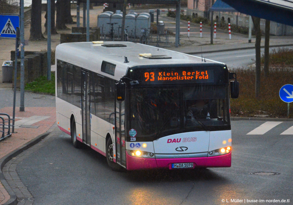 Нижняя Саксония, Solaris Urbino III 12 № H-DA 1078