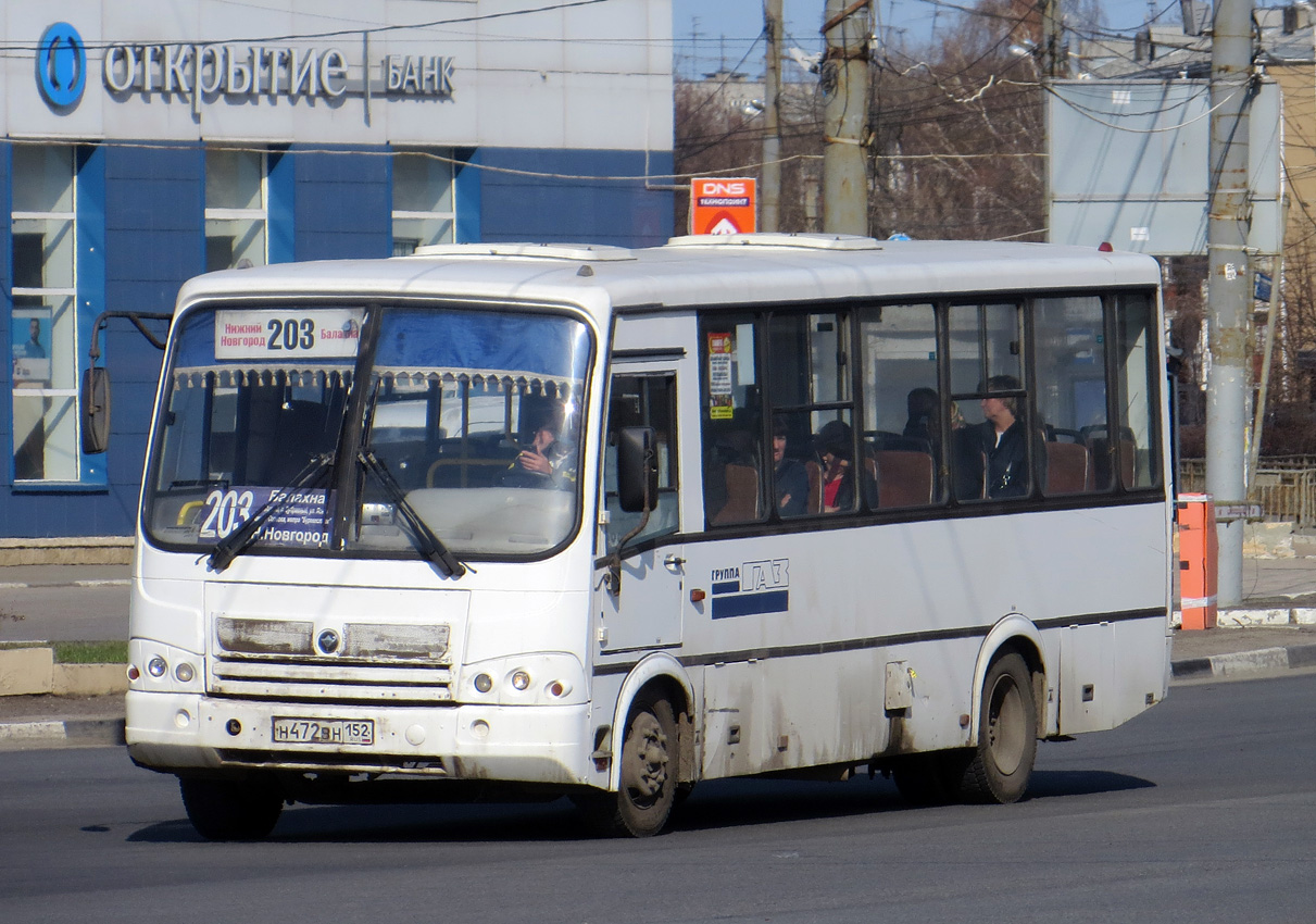 Нижегородская область, ПАЗ-320412-05 № Н 472 ВН 152