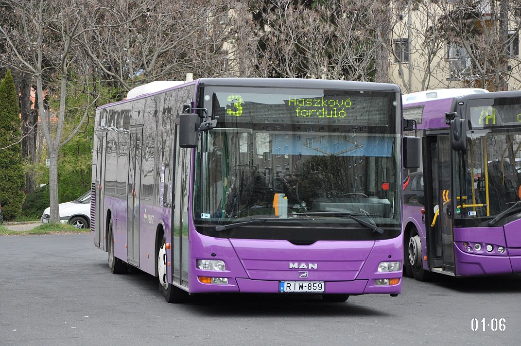 Венгрия, MAN A21 Lion's City NL313 № RIW-859
