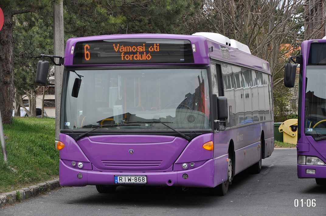 Maďarsko, Scania OmniCity II č. RIW-868