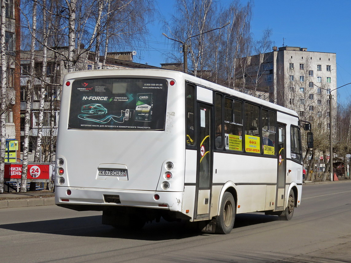 Kirov region, PAZ-320412-04 "Vector" № К 678 СН 69