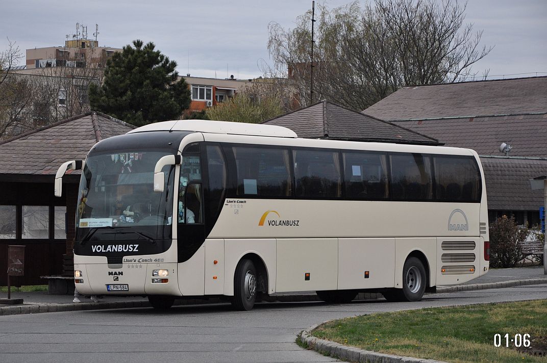 Венгрия, MAN R07 Lion's Coach RHC464 № LPN-584