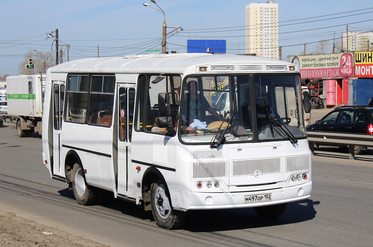 Нижегородская область, ПАЗ-32054 № М 497 ОР 152