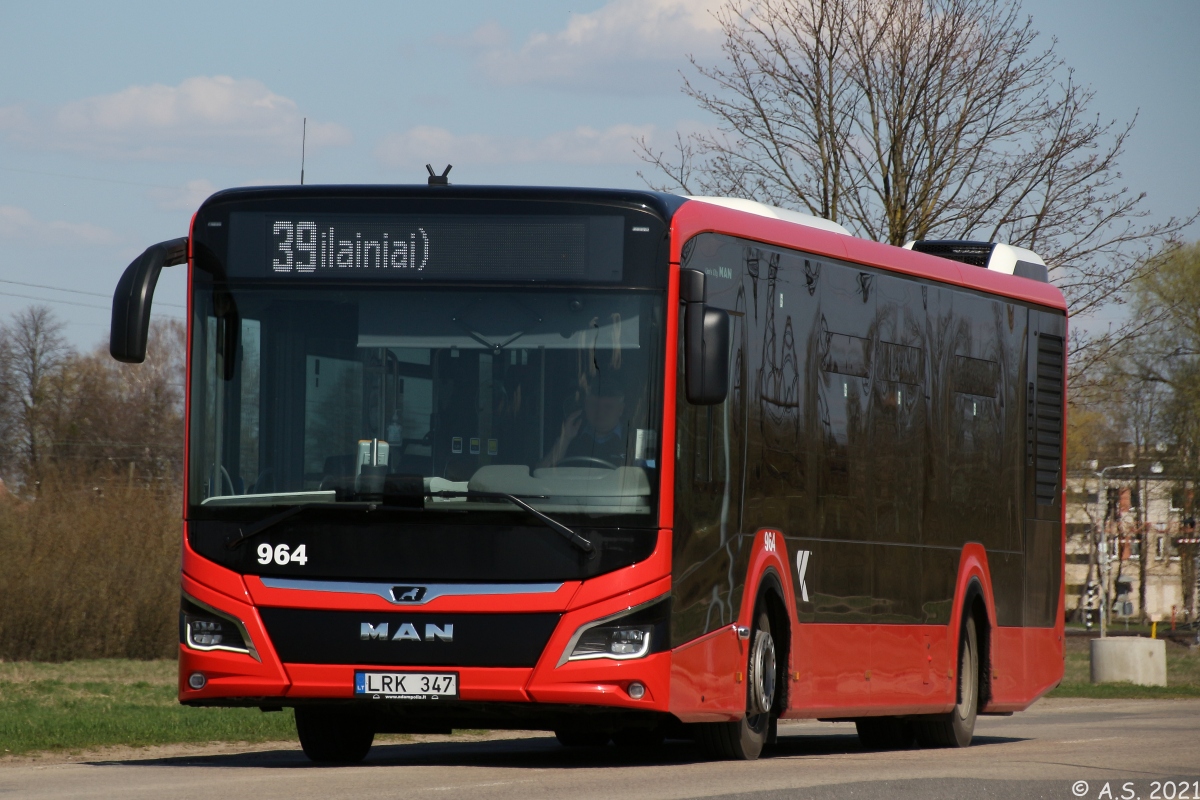 Литва, MAN 12C Lion's City 12 NL330 EfficientHybrid № 964