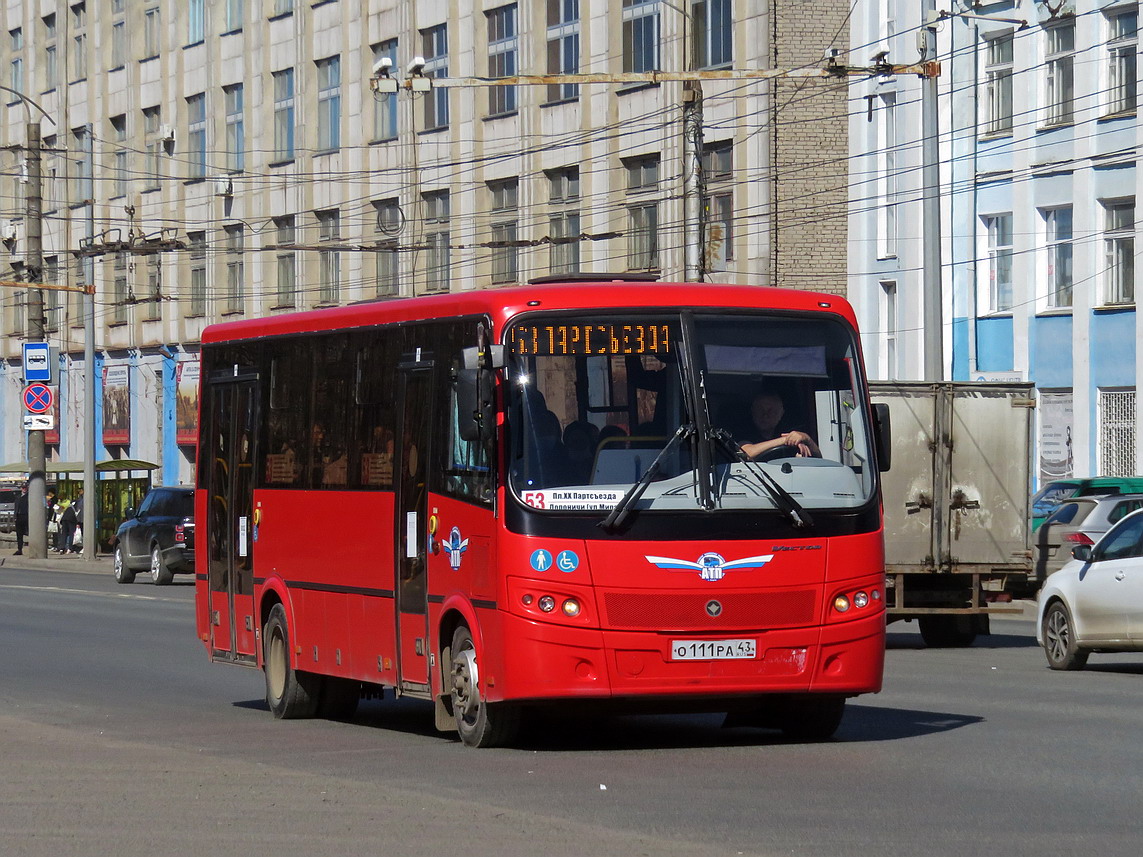 Кировская область, ПАЗ-320414-05 "Вектор" (1-2) № О 111 РА 43