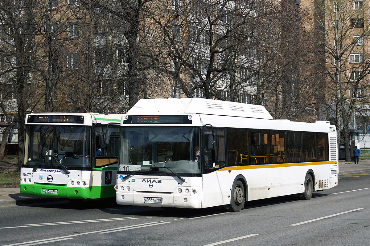 Όμπλαστ της Μόσχας, LiAZ-5292.67 (CNG) # 9136
