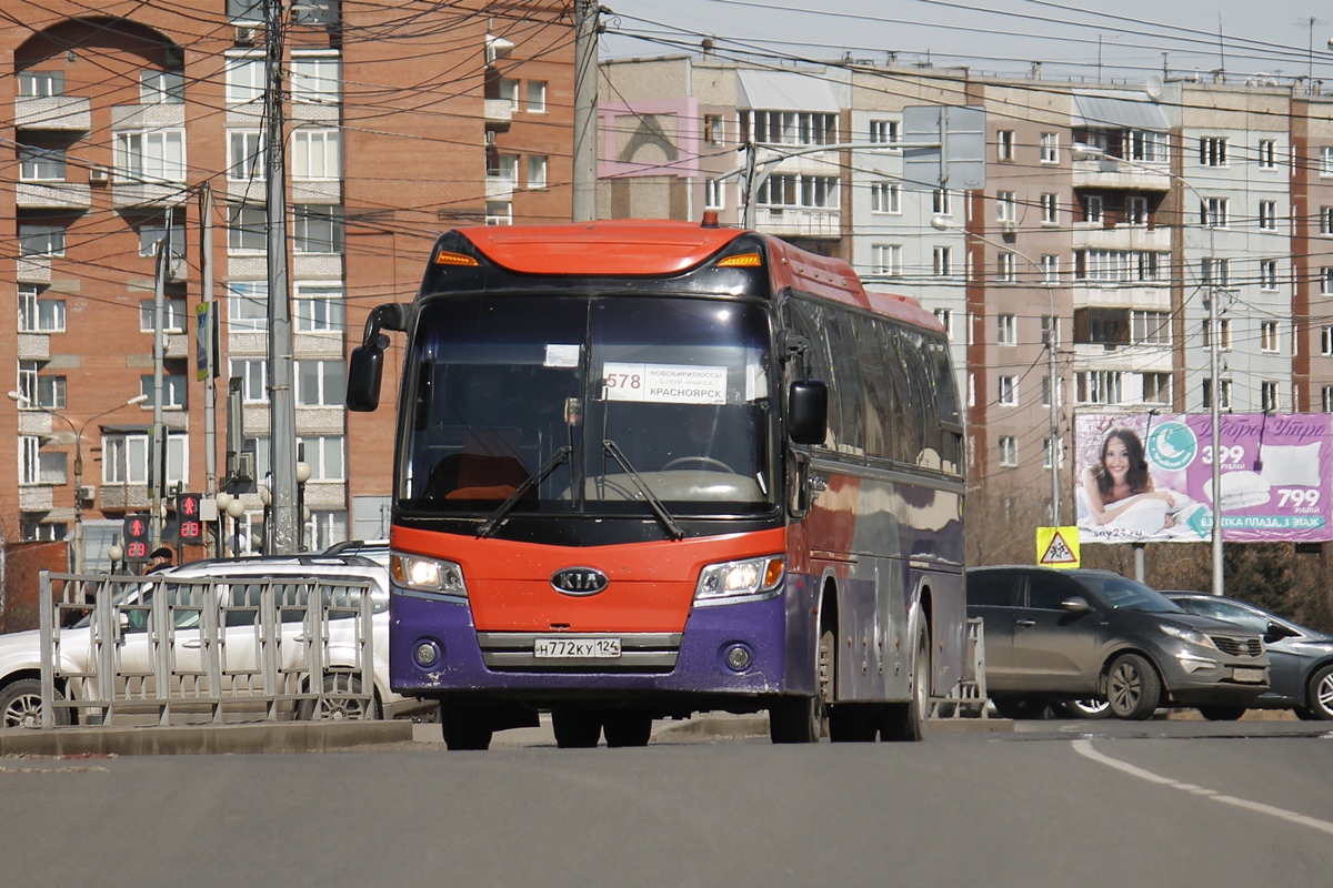 Красноярский край, Kia Granbird № Н 772 КУ 124