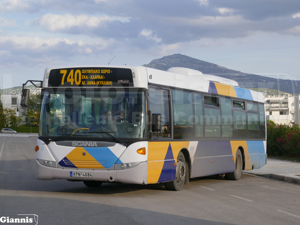 Греция, Scania OmniCity II № 154