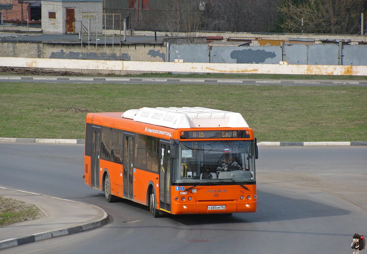 Nizhegorodskaya region, LiAZ-5292.67 (CNG) # 21467