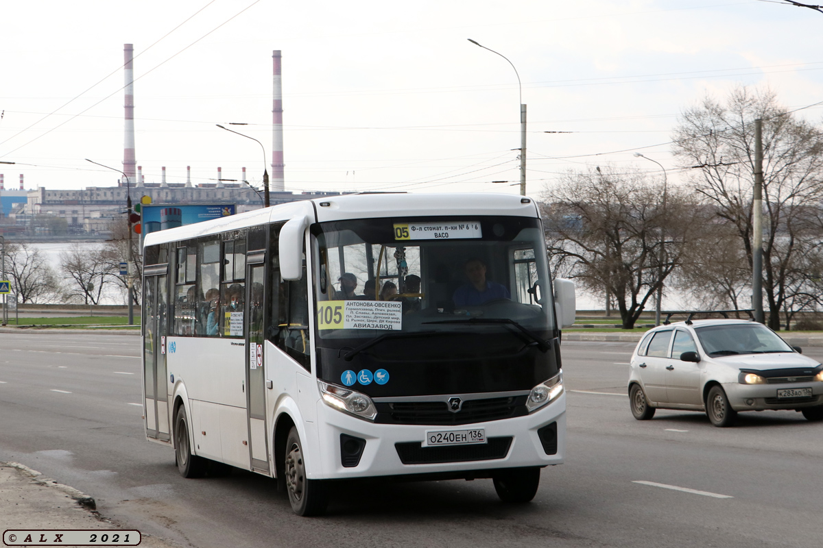 Воронежская область, ПАЗ-320415-04 "Vector Next" № О 240 ЕН 136