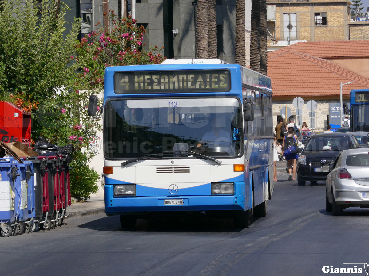 Греция, Mercedes-Benz O405 № 112