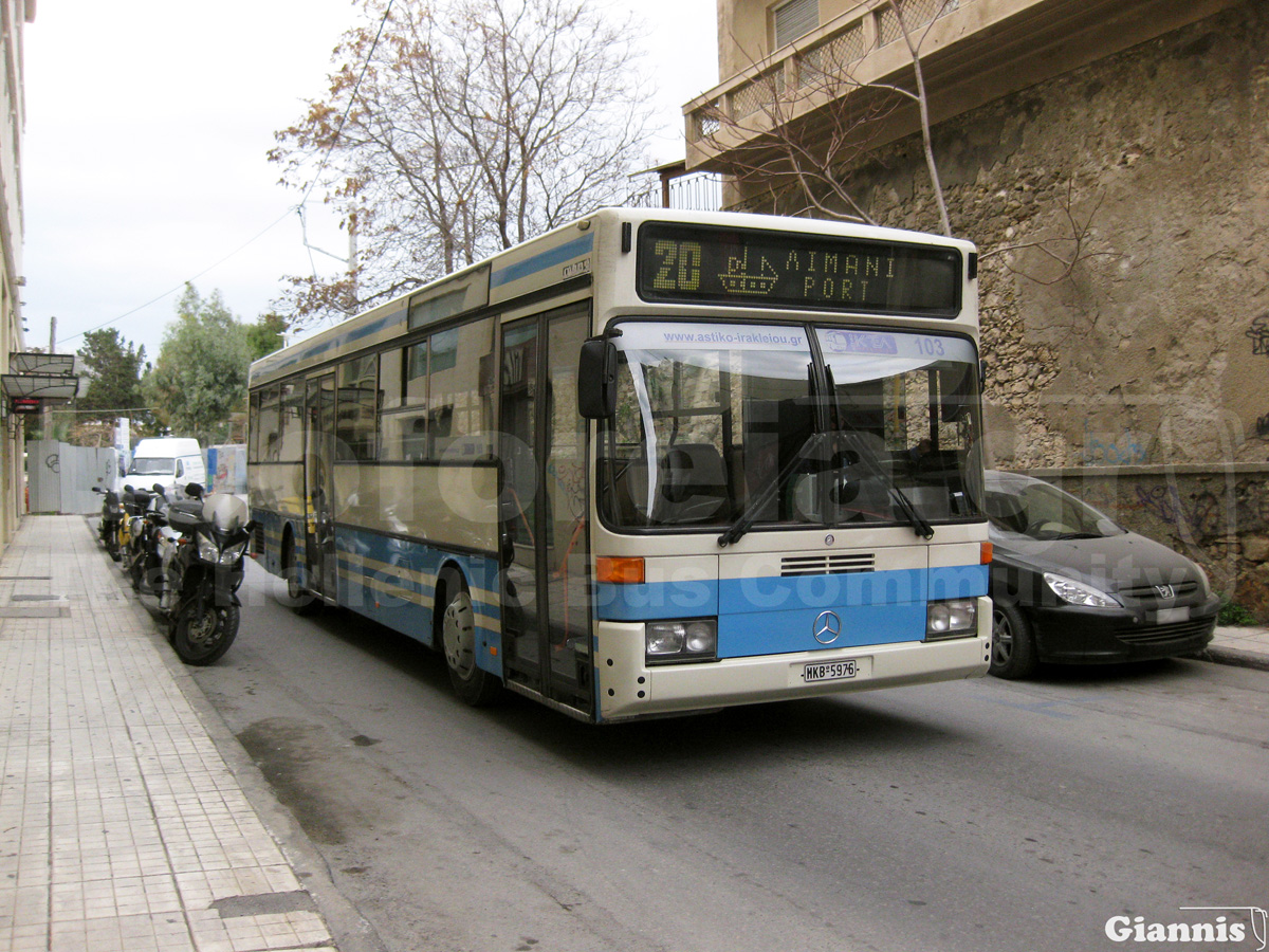 Греция, Mercedes-Benz O405 № 103