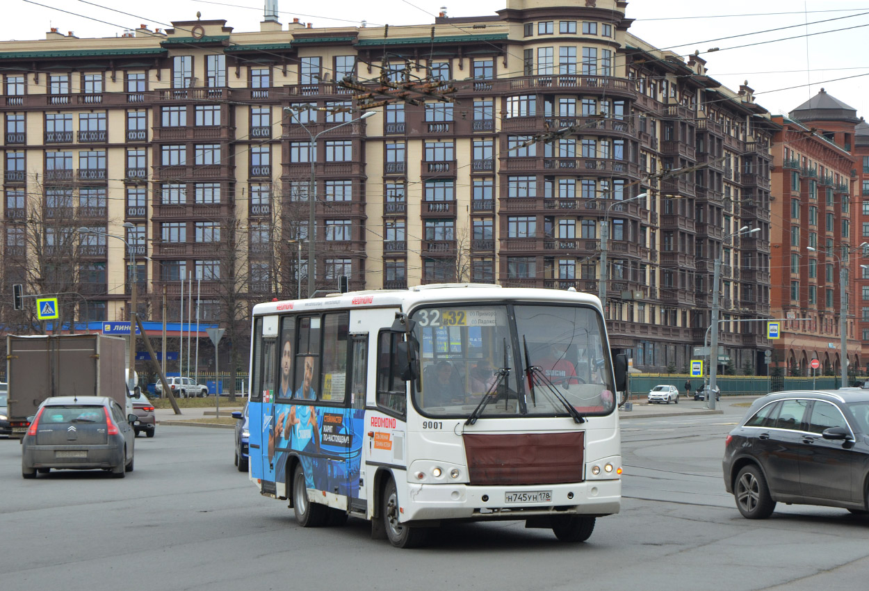 Санкт-Петербург, ПАЗ-320402-05 № 9007