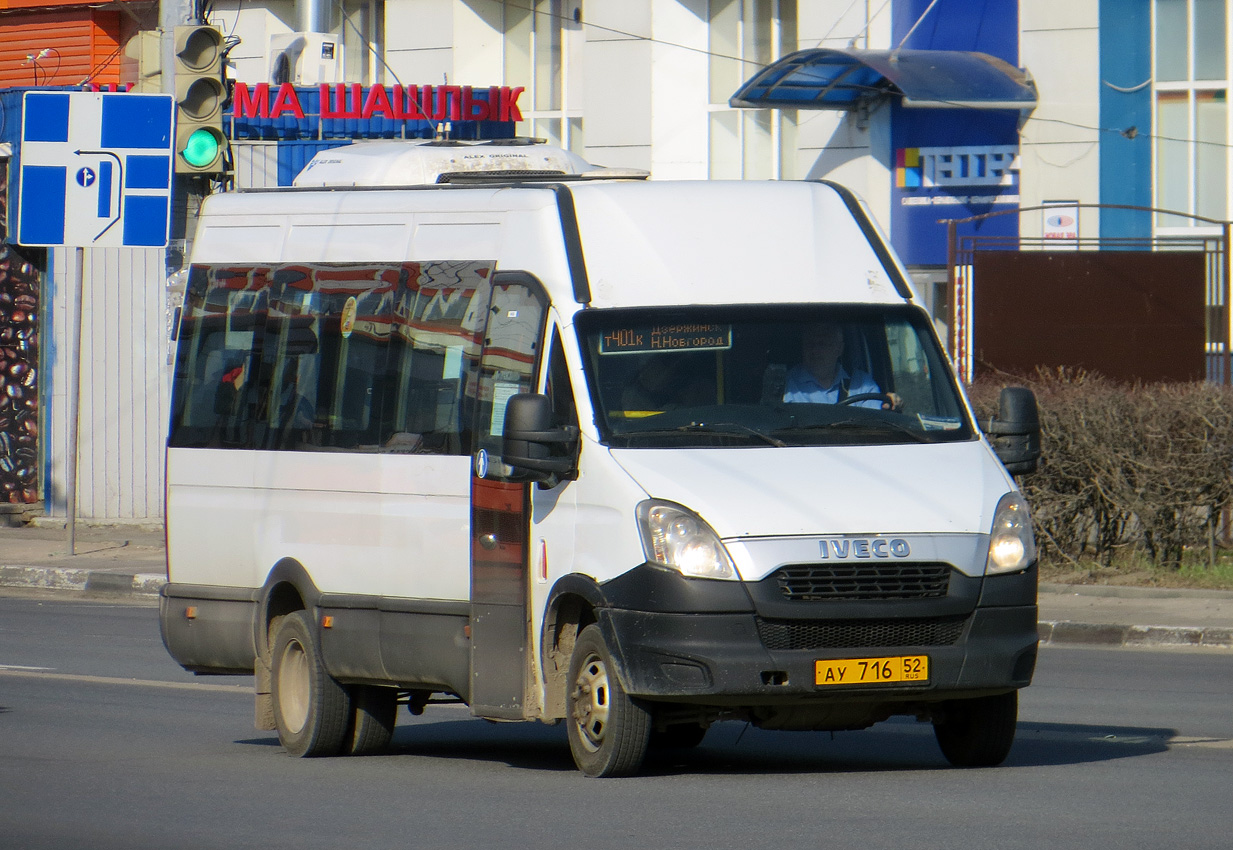 Нижегородская область, Нижегородец-2227UU (IVECO Daily) № АУ 716 52