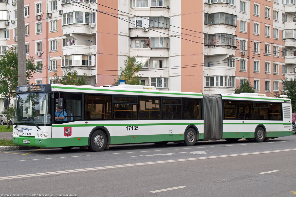 Москва, ЛиАЗ-6213.22 № 17135