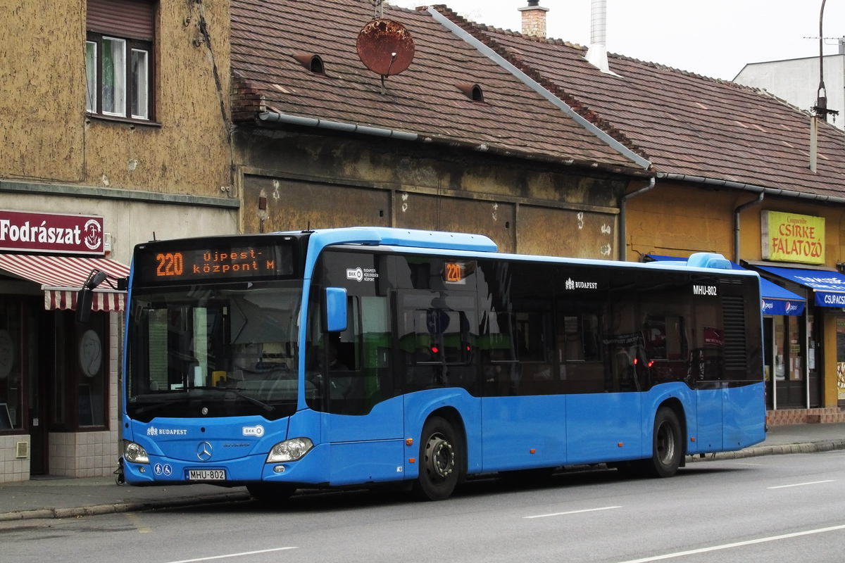 Венгрия, Mercedes-Benz Citaro C2 № MHU-802