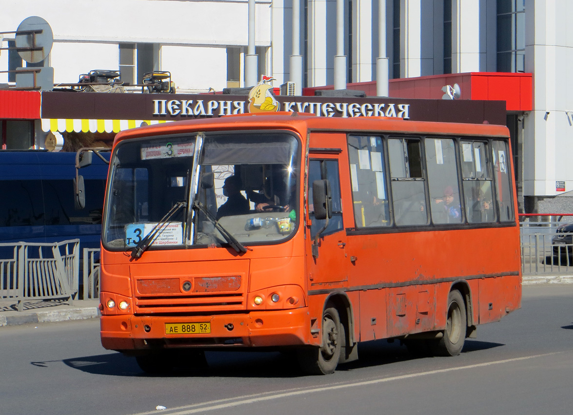 Нижегородская область, ПАЗ-320402-05 № АЕ 888 52