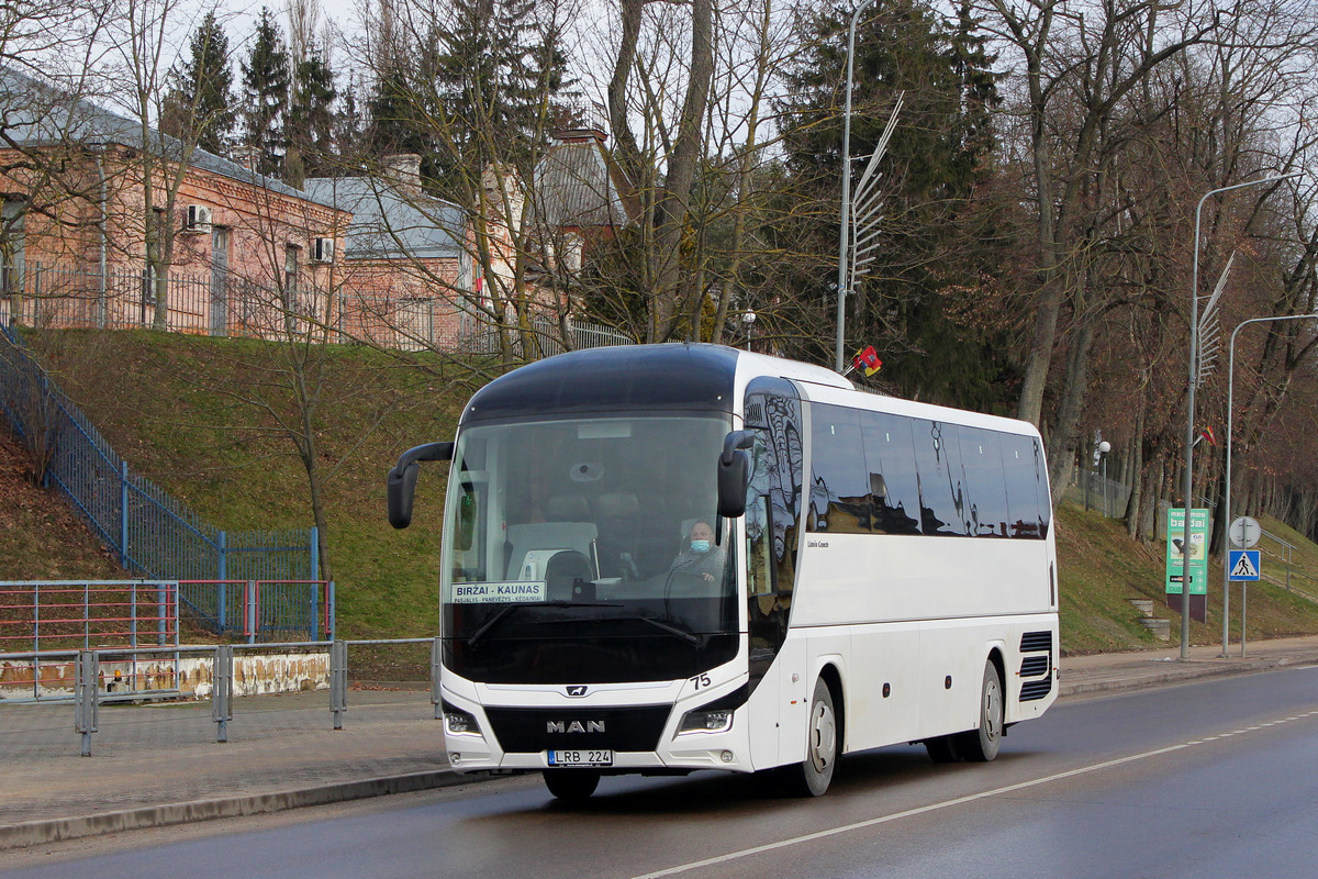 Литва, MAN R07 Lion's Coach RHC474 № 75