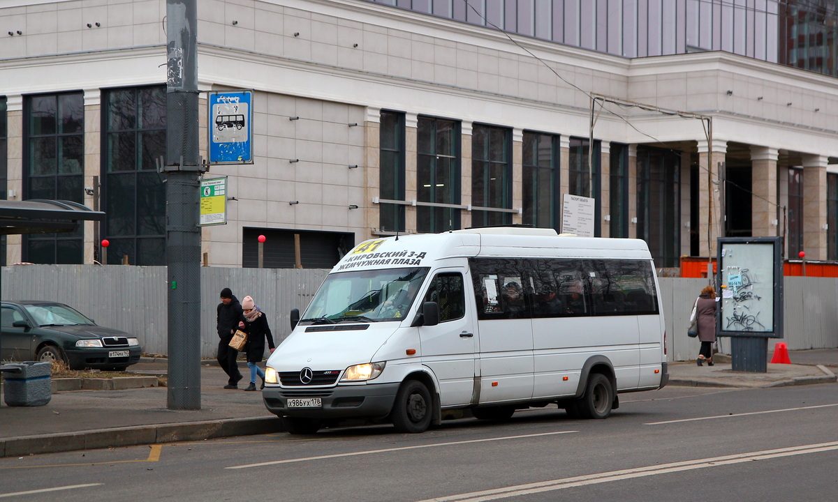 Санкт-Петербург, Луидор-223206 (MB Sprinter Classic) № Х 986 УХ 178