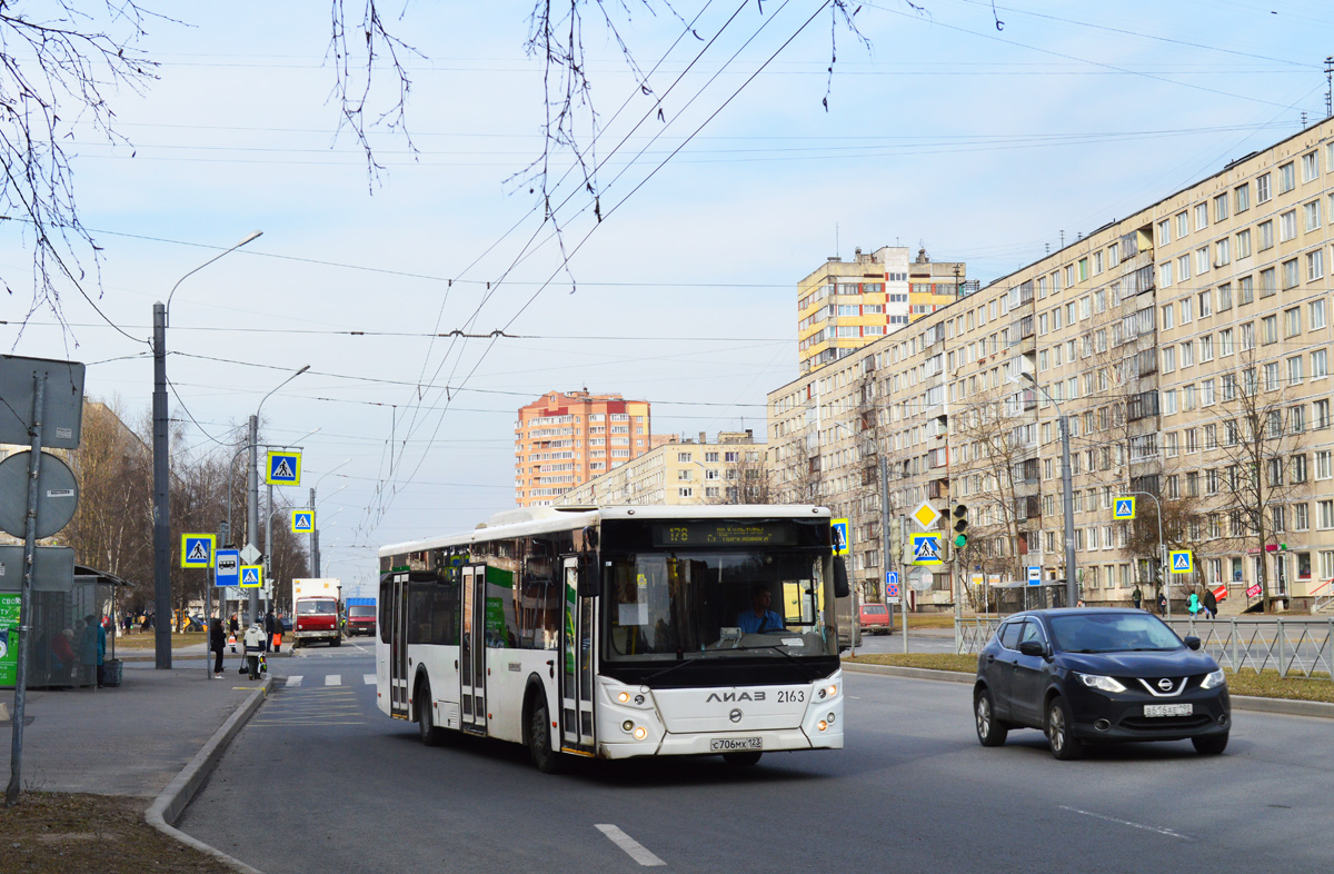 Санкт-Петербург, ЛиАЗ-5292.30 № 2163