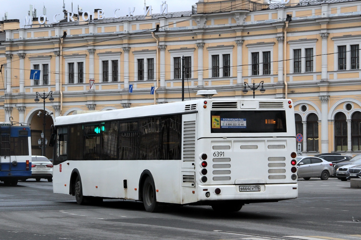 Санкт-Петербург, ЛиАЗ-5292.60 № 6391