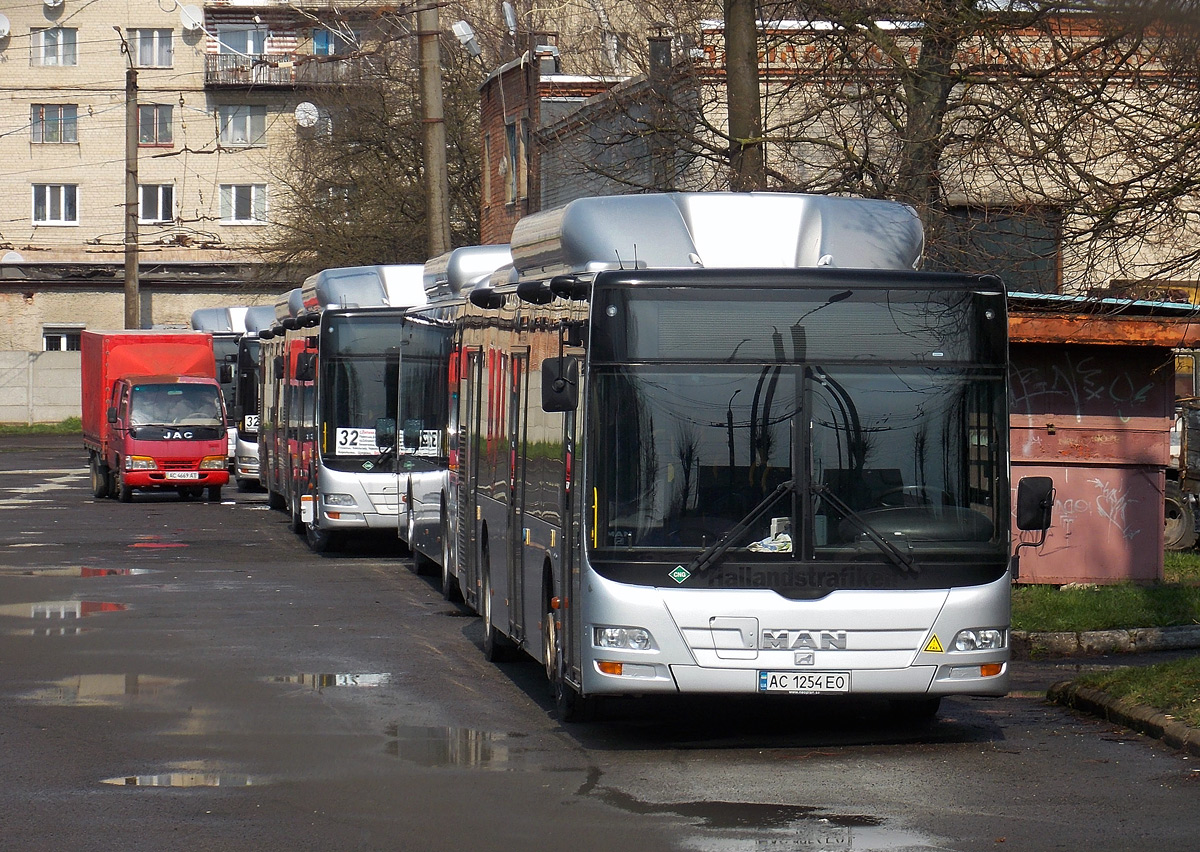 Волынская область, MAN A21 Lion's City NL313 CNG № 03