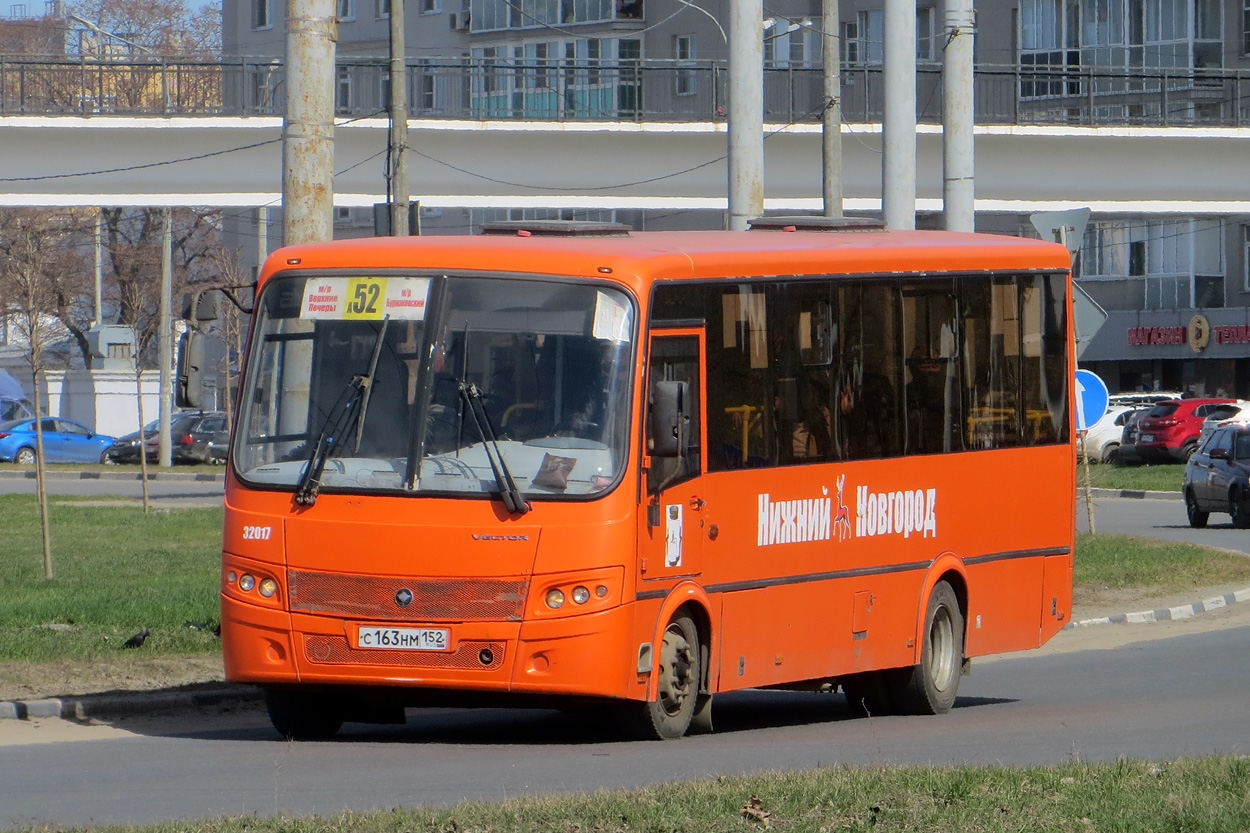 Нижегородская область, ПАЗ-320414-04 "Вектор" № 32017