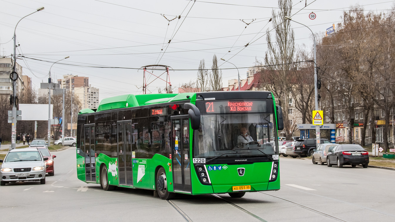 Свердловская область, НефАЗ-5299-40-57 (CNG) № 1220