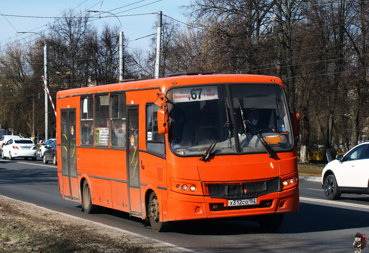 Нижегородская область, ПАЗ-320414-05 "Вектор" № Х 312 СО 152