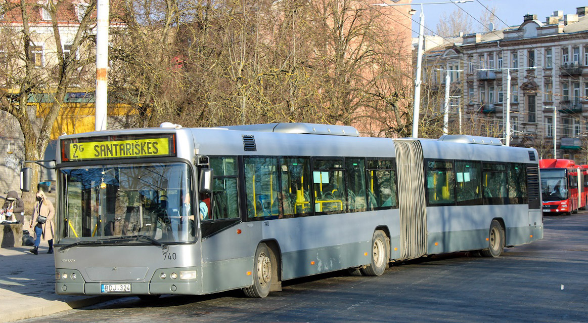 Литва, Volvo 7700A № 740