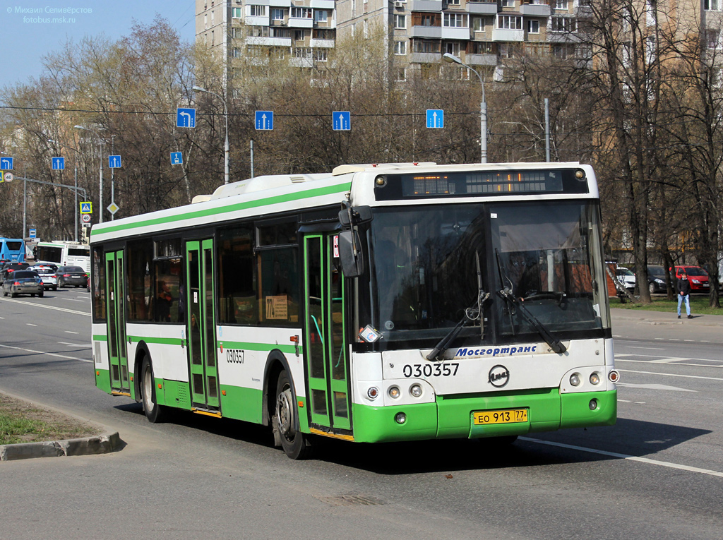 Москва, ЛиАЗ-5292.21 № 030357