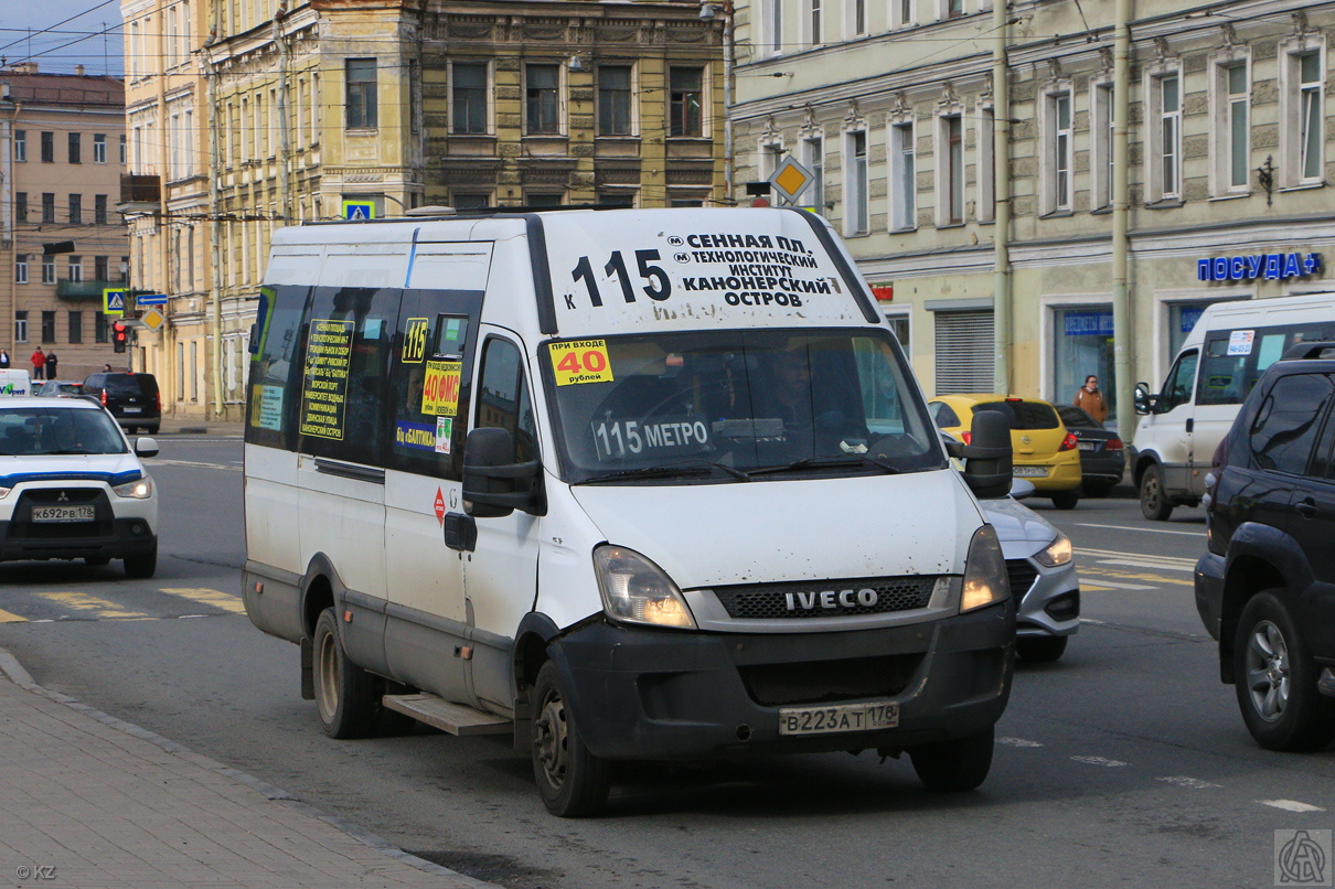 Санкт-Петербург, Нижегородец-2227UT (IVECO Daily) № 604