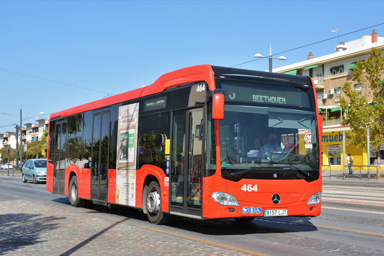 Испания, Mercedes-Benz Citaro C2 hybrid № 464