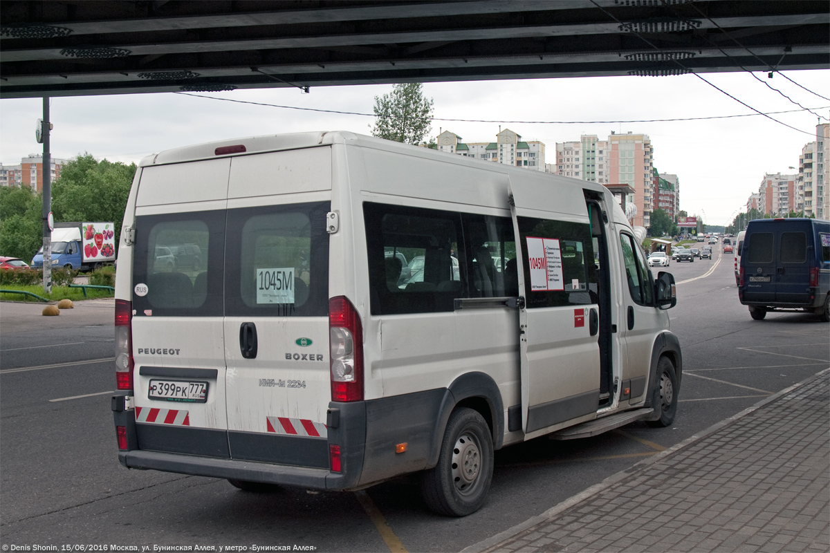 Москва, Имя-М-2234 (Peugeot Boxer) № Р 399 РК 777