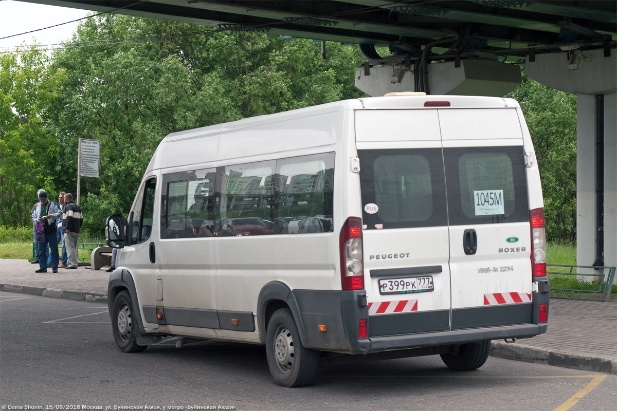 Москва, Имя-М-2234 (Peugeot Boxer) № Р 399 РК 777