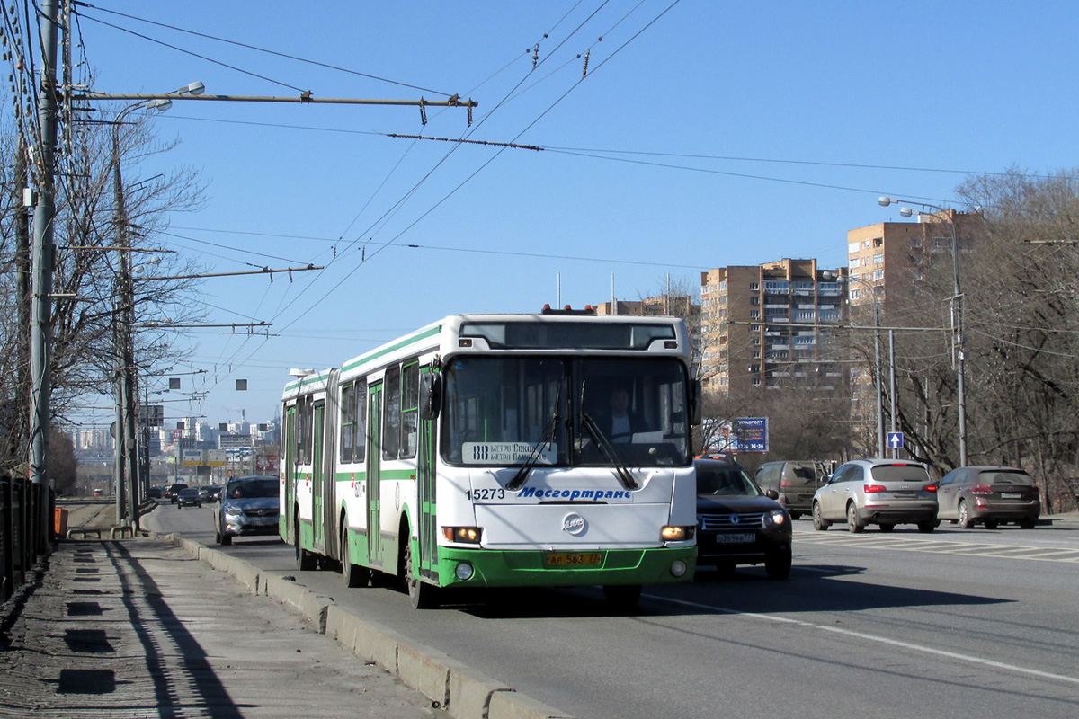 Москва, ЛиАЗ-6212.01 № 15273