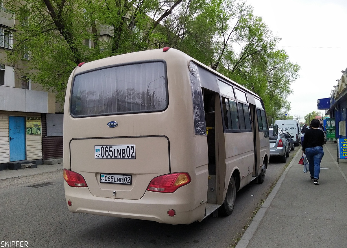 Almaty region, JAC HFC6830G Nr. 065 LNB 02