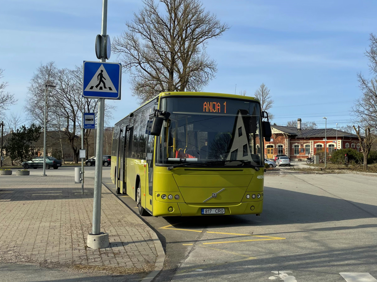 Эстония, Volvo 8700LE № 817 CRG