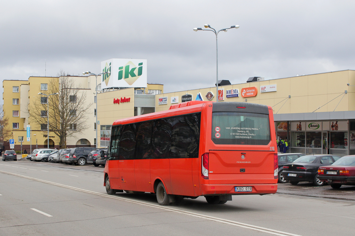 Литва, Feniksbus FBI86L № 279