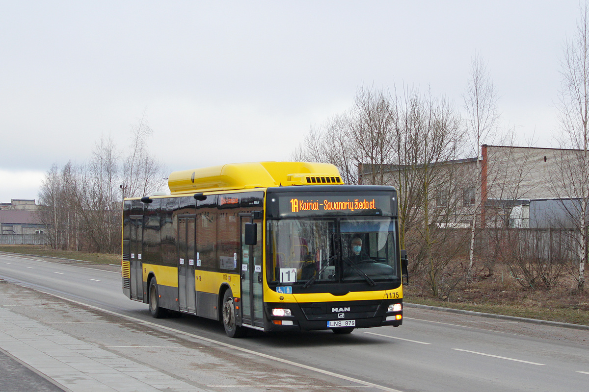 Литва, MAN A21 Lion's City NL243 CNG № 1175