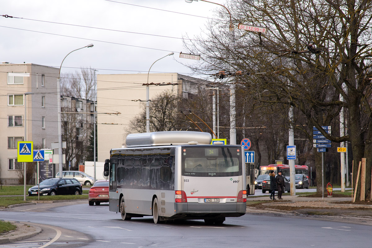 Литва, MAN A21 Lion's City NL273 CNG № 933