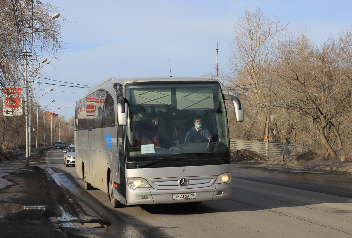 Томская область, Mercedes-Benz Travego II 15RHD № Н 573 ОА 70