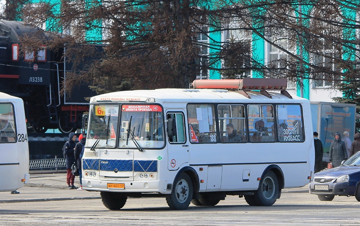 Кемеровская область - Кузбасс, ПАЗ-32054 № 188